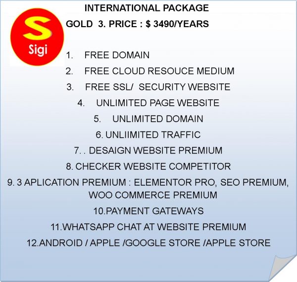 International Package Gold 3