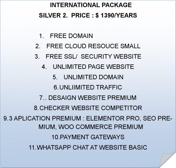 International Package Silver 2